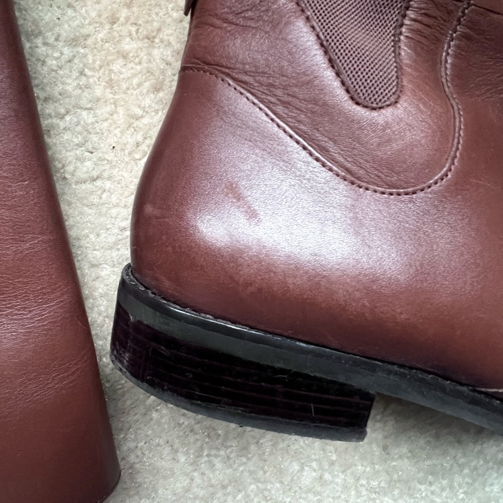 Cole Haan brown leather Calf tall boots size 9 - Picture 7 of 8